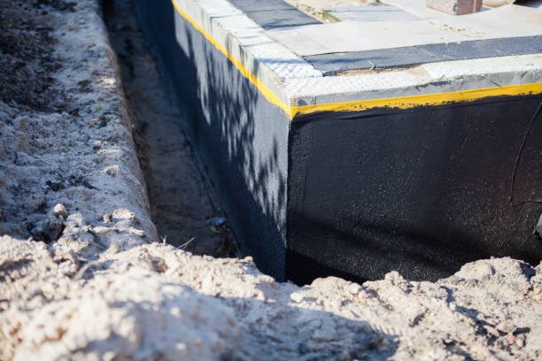 Professional Interior Drainage System technician working in Sanborn, NY